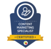 Bee Digital Marketing have been certified as a Content Marketing Specialist by Digital Marketer Labs