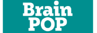The logo for the company BrainPop is on a green background with the words "Brainpop" in white against it.