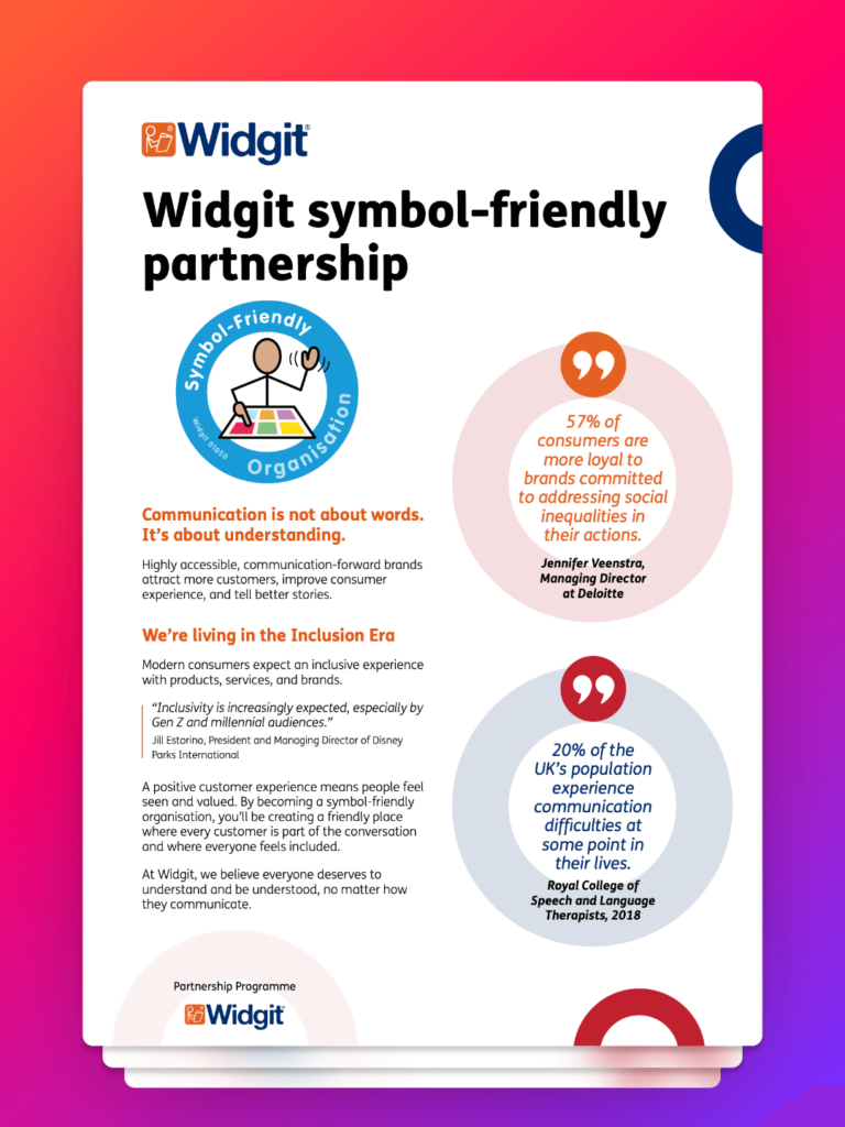 Widgit - becoming a symbol friendly organisation - Bee Digital Marketing
