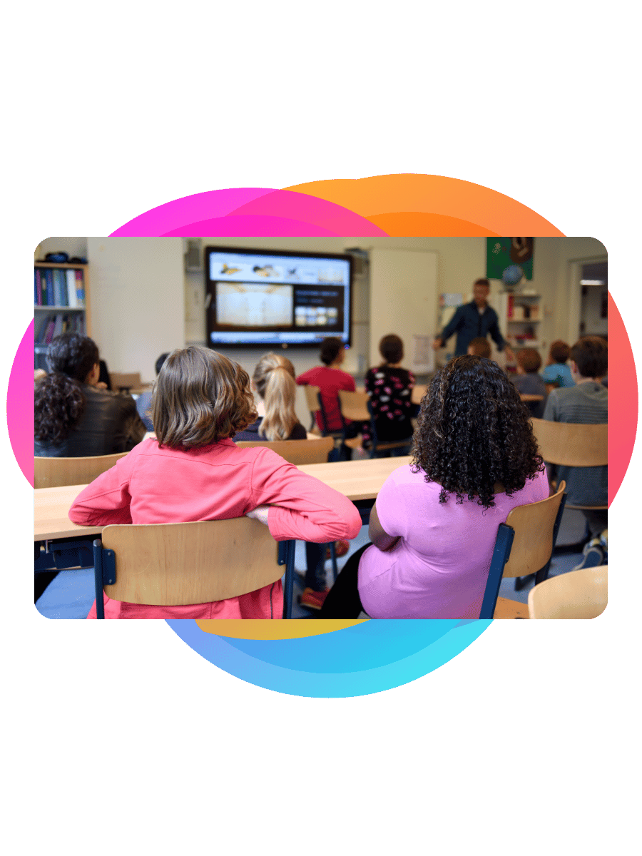 Photo of a primary school classroom - Bee Digital - Education marketing agency